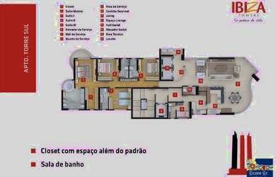 Imagem 6: IBIZA TOWERS - APARTAMENTO 04 SUÍTES - ALTO PADRÃO - FRENTE MAR - NA...