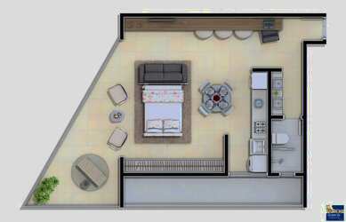 Imagem 9: RESIDENCIAL YOU NEW STYLE - LOFT COM 46M² PRIVATIVOS - ALTO PADRÃO -...