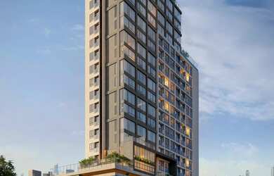 Imagem: O studio possui 1 Dormitório, 1 Banheiro, 1 Vaga na garagem