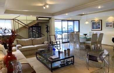 Imagem: O apartamento na cobertura possui 4 Dormitórios, 3 Suítes