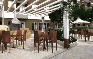 Imagem: O apartamento possui 2 Dormitórios, 2 Banheiros, 8.490m² de