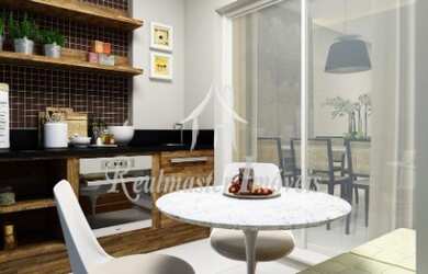 Imagem: O apartamento possui 2 Dormitórios, 1 Suíte, 1 Banheiro, 1