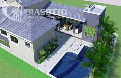 Imagem: A casa em condomínio possui 3 Dormitórios, 1 Suíte, 3 Banheiros