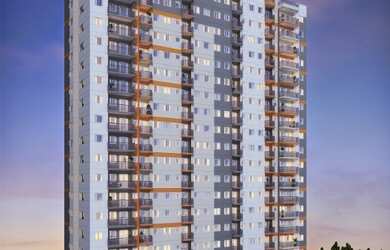 Imagem: O apartamento possui 2 Dormitórios, 1 Suíte, 2 Banheiros