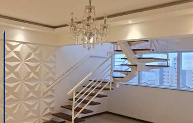 Imagem: O apartamento na cobertura possui 3 Dormitórios, 3 Suítes