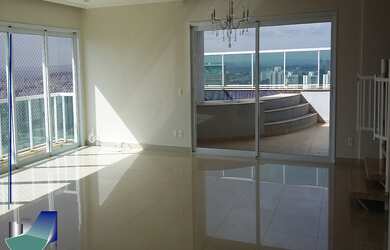 Imagem: O apartamento na cobertura possui 3 Dormitórios, 3 Suítes