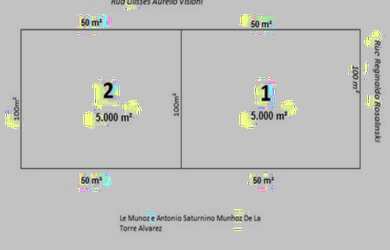 Imagem: O terreno possui 10000m² de Área e está localizado em Passauna