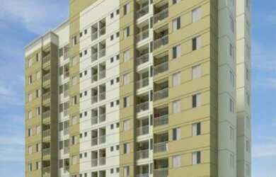 Imagem: O apartamento possui 2 Dormitórios, 1 Suíte, 2 Banheiros