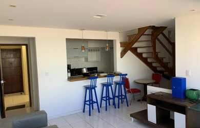 Imagem: A casa em condomínio possui 3 Dormitórios, 1 Suíte, 3 Banheiros