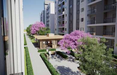 Imagem: O apartamento possui 2 Dormitórios, 1 Vaga na garagem, 57m²