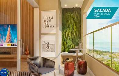 Imagem: O apartamento possui 2 Dormitórios, 2 Suítes, 3 Banheiros