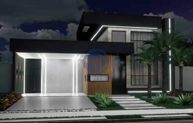 Imagem: A casa em condomínio possui 3 Dormitórios, 3 Suítes, 3 Banheiros