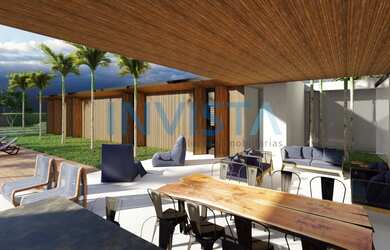 Imagem: A casa em condomínio possui 4 Dormitórios, 4 Suítes, 7 Banheiros