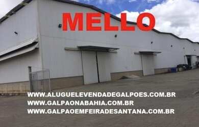 Imagem: O depósito possui 48.000m² de Área, 35.000m² de Área Privada