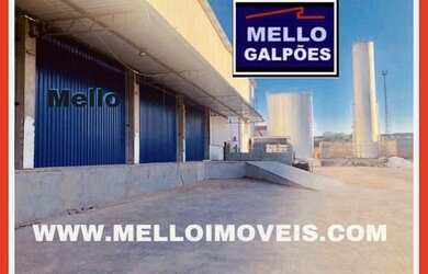 Imagem: O depósito possui 50.000m² de Área, 35.000m² de Área Privada