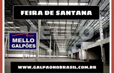 Imagem: O depósito possui 50.000m² de Área e está localizado em