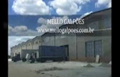 Imagem: O depósito possui 40.000m² de Área, 18.000m² de Área Privada