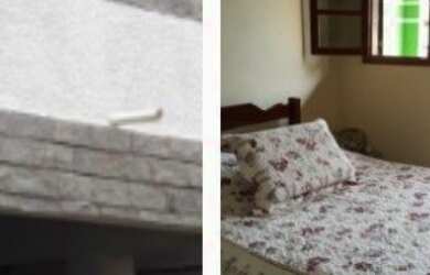 Imagem: A casa possui 2 Dormitórios, 1 Suíte, 2 Banheiros e 1 Vaga