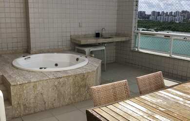 Imagem: O apartamento na cobertura possui 3 Dormitórios, 2 Suítes