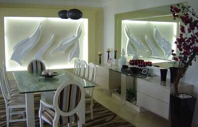 Imagem: O apartamento possui 3 Dormitórios, 3 Suítes, 6 Banheiros