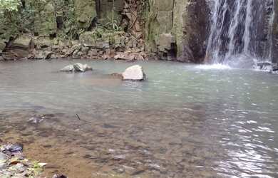 Imagem: O terreno possui 55.000m² de Área Privada e está localizado