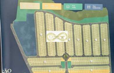 Imagem: O terreno possui 200m² de Área Privada e está localizado