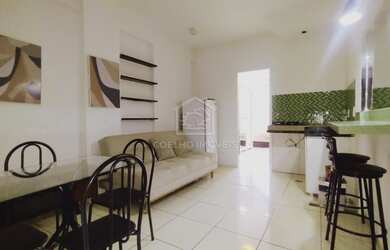 Imagem: O apartamento possui 1 Dormitório, 1 Banheiro, 30m² de Área