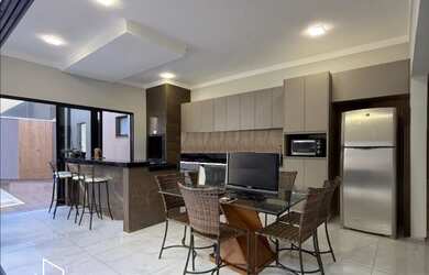 Imagem 7: Casa de alto padrão no Residencial Figueira II 3 suítes, 4 vagas e 160m²...