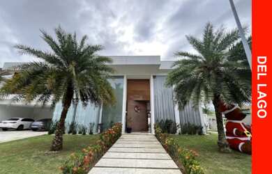 Imagem: A casa em condomínio possui 6 Dormitórios, 6 Suítes, 8 Banheiros