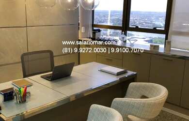 Imagem: A sala comercial possui 1 Banheiro, 1 Vaga na garagem, 36m²