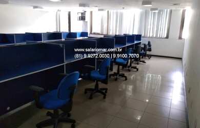 Imagem: A sala comercial possui 4 Banheiros, 288m² de Área Privada