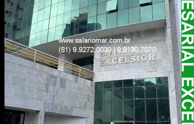 Imagem: A sala comercial possui 2 Banheiros, 2 Vagas na garagem, 65m²