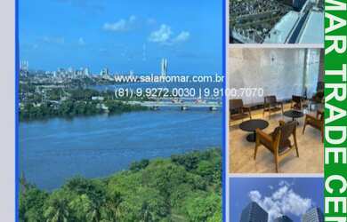 Imagem: A sala comercial possui 1 Banheiro, 1 Vaga na garagem e está