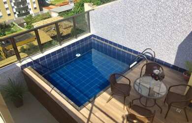 Imagem: O apartamento na cobertura possui 3 Dormitórios, 1 Suíte