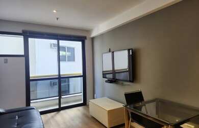 Imagem: O studio possui 1 Dormitório, 1 Vaga na garagem, 39m² de Área