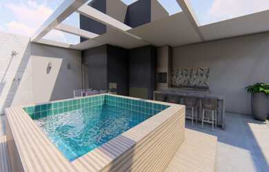 Imagem: O apartamento possui 3 Dormitórios, 1 Suíte, 2 Banheiros