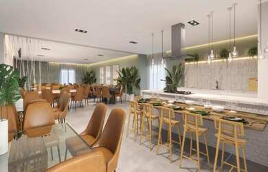 Imagem: O apartamento possui 2 Dormitórios, 1 Suíte, 2 Banheiros