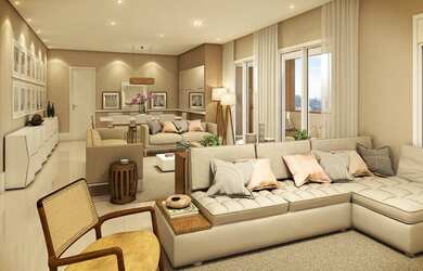 Imagem: O apartamento possui 3 Dormitórios, 1 Suíte, 2 Vagas na garagem