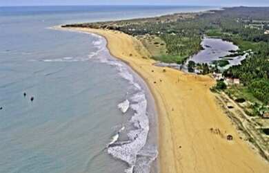 Imagem: O terreno possui 63.082m² de Área Privada e está localizado