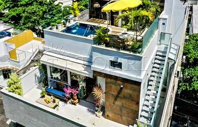 Imagem: O apartamento na cobertura possui 4 Dormitórios, 4 Suítes