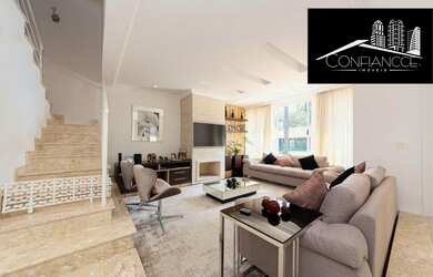 Imagem: A casa possui 4 Dormitórios, 2 Suítes, 4 Banheiros, 4 Vagas