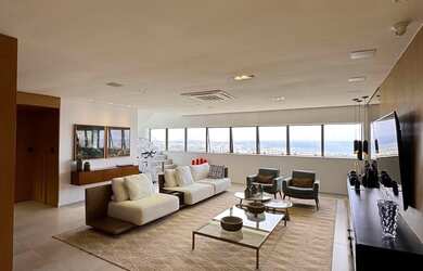 Imagem: O apartamento na cobertura possui 4 Dormitórios, 4 Suítes