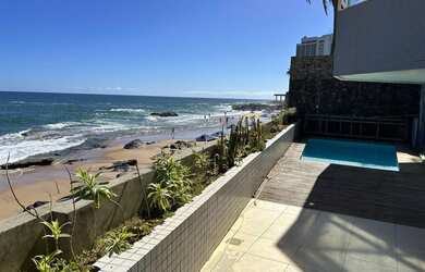 Imagem 4: Rio Vermelho duplex 564m², frente mar, 4 suítes, varandas, área gourmet,...