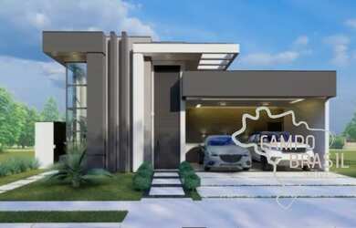 Imagem: A casa possui 3 Dormitórios, 1 Suíte, 2 Banheiros, 4 Vagas