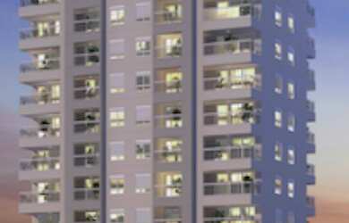 Imagem: O apartamento possui 1 Dormitório, 1 Banheiro, 1 Vaga na garagem