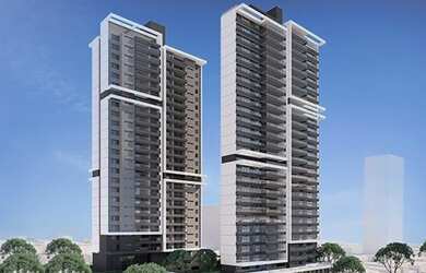 Imagem: A sala comercial possui 1 Banheiro, 2 Vagas na garagem, 83m²