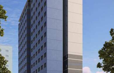 Imagem: O studio possui 1 Dormitório, 1 Banheiro, 24m² de Área Privada