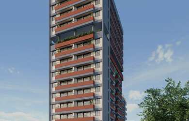 Imagem: O studio possui 1 Dormitório, 1 Banheiro, 25m² de Área Privada