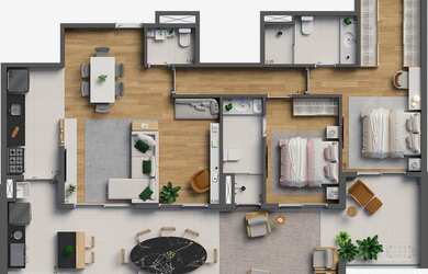 Imagem 2: APARTAMENTO RESIDENCIAL em São Paulo - SP, Alto da Lapa