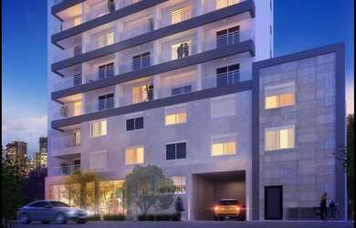 Imagem: O apartamento possui 1 Dormitório, 1 Banheiro, 27m² de Área